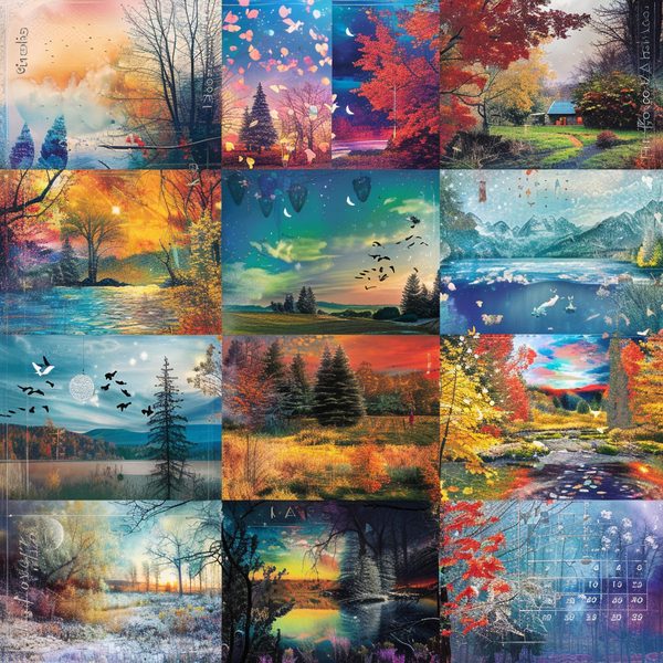 Idées créatives pour votre calendrier photo personnalisé