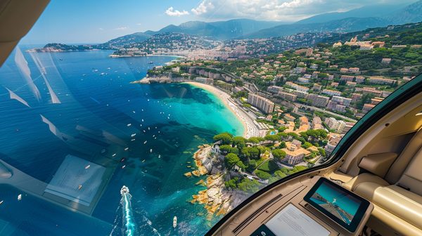 Vol en hélicoptère de Nice à Monaco : combien coûte la réservation ?